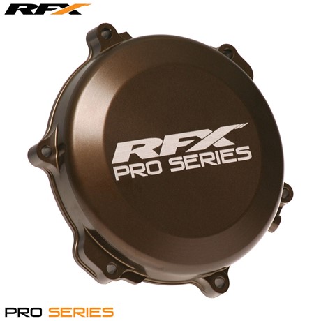 RFX Pro Clutch Cover (Hard Anodised) Yamaha YZ125 05-15 (1)