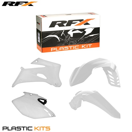 RFX Plastic Kit Yamaha (White) WRF450 12-15 (4 Pc Kit)